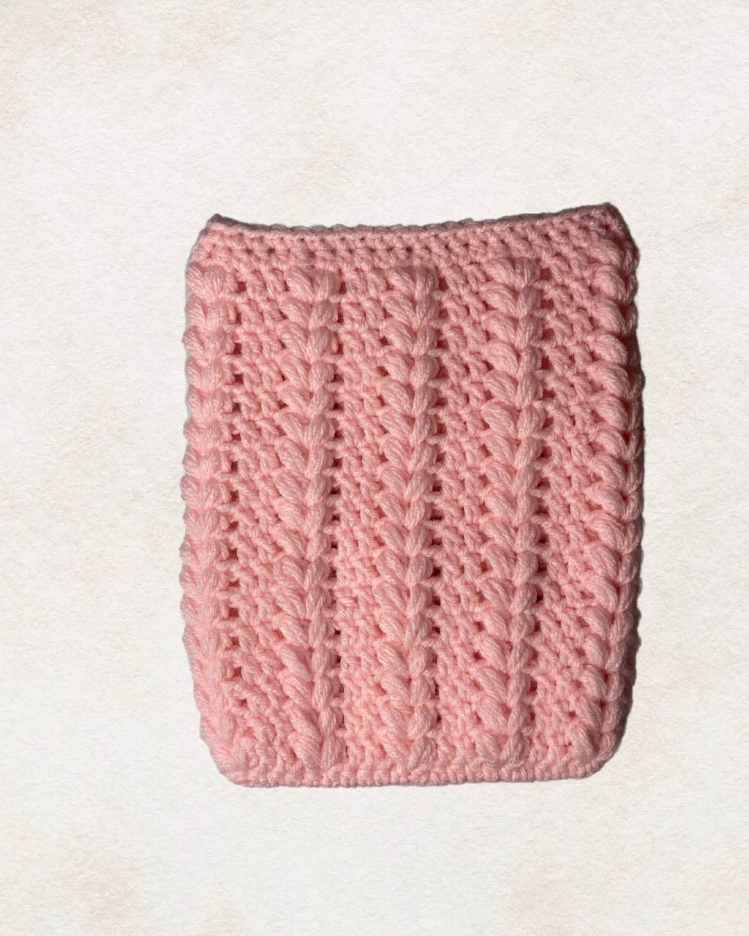 Sweethearts Book Sleeve - light pink